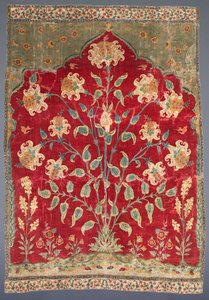 Fragment of a Saf Carpet by Unbekannt Unbekannt